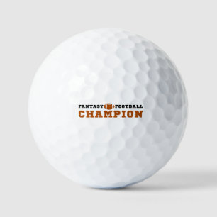 Balles De Golf Champion de football Imaginaire 2024