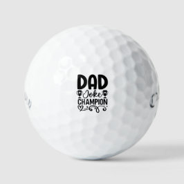 Balles De Golf Champion de la farce papa | Drôle cadeau de fête d