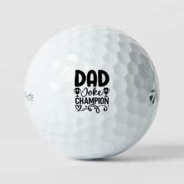 Balles De Golf Champion de la farce papa | Drôle cadeau de fête d