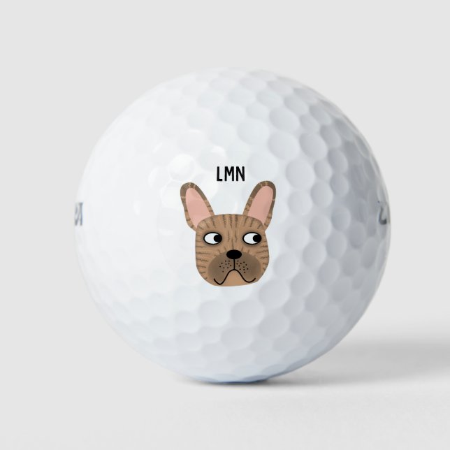 Balles De Golf Championnat de France de Monogram Golf Balls (Devant)