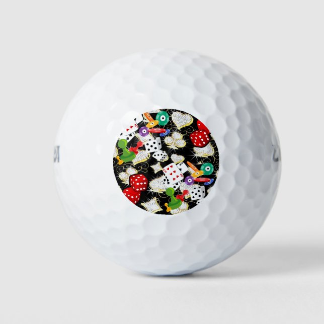 Balles De Golf Chanceux (Devant)