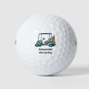 Balles De Golf Chariot de golf Sac de golf Club DIY Multi-couleur