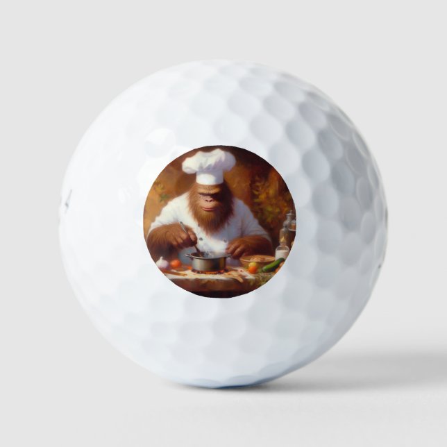 Balles De Golf Chef Bigfoot (Devant)