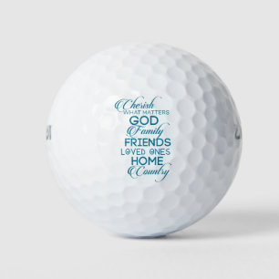 Balles De Golf Chercher ce qui compte Turquoise