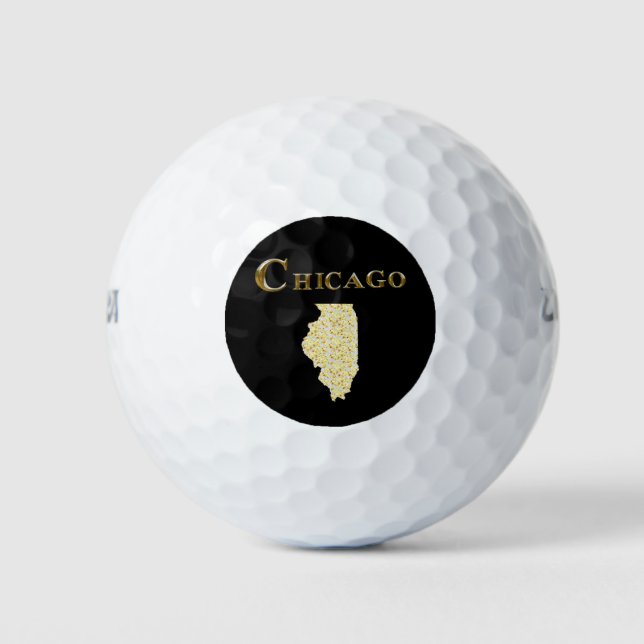BALLES DE GOLF CHICAGO (Devant)
