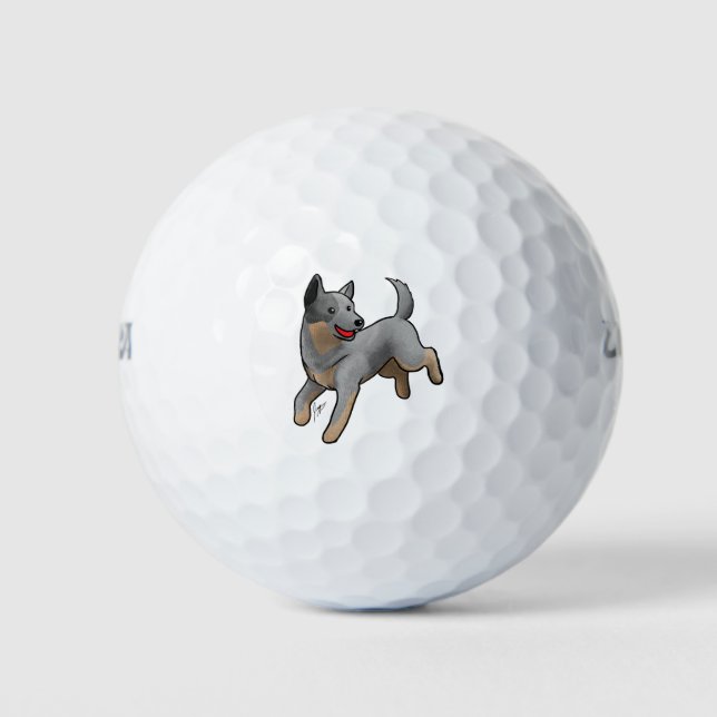 Balles De Golf Chien de bétail australien (Devant)