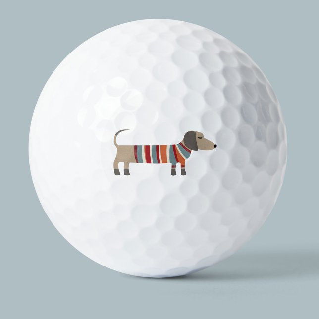 Balles De Golf Chien de saucisse Dachshund (Créateur téléchargé)