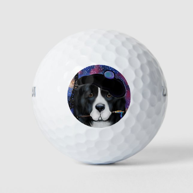 Balles De Golf Chien de Terre-Neuve (Devant)