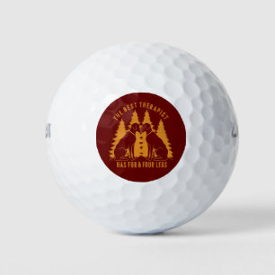 Balles De Golf Chiens de pin : Serene Canine Bond