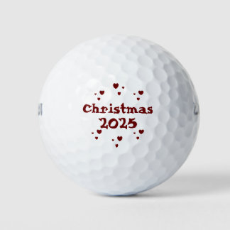 Balles De Golf Christmas 2025 golf balls by dalDesignNZ