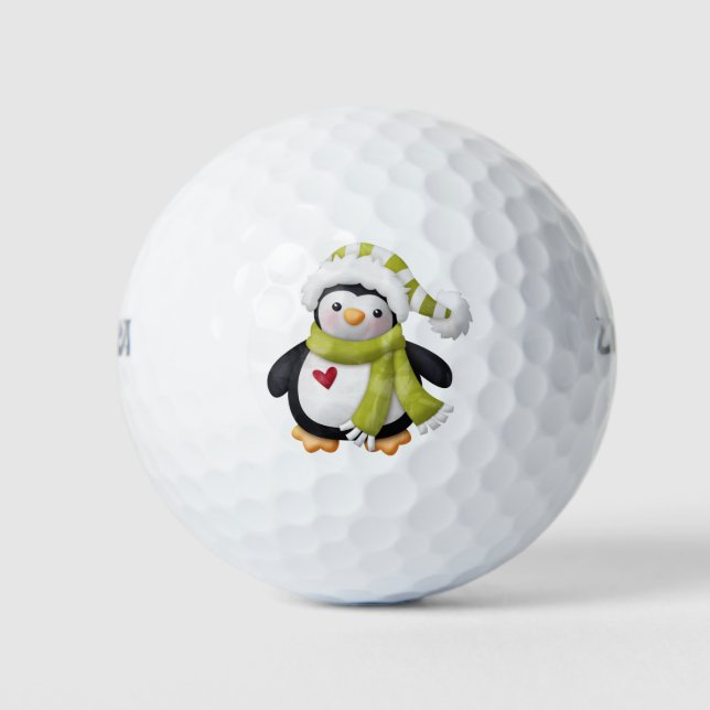 Balles De Golf Christmas Golf Balls (Devant)