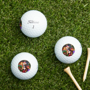 Balles De Golf Christmas Staffordshire Bull Terrier