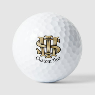 Balles De Golf Christogramme IHS
