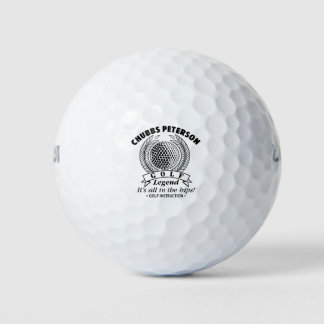 BALLES DE GOLF CHUBBS PETERSON GOLF LEGEND C'EST TOUT DANS LE HIP