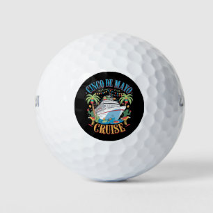 Balles De Golf Cinco De Mayo Cruise Mexique Bateau mexicain Fiest