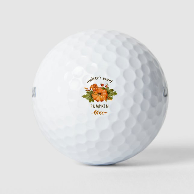 Balles De Golf Citrouille jour (Devant)