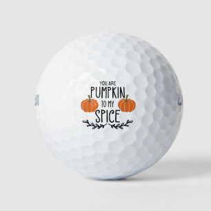 Balles De Golf Citrouille Spicee