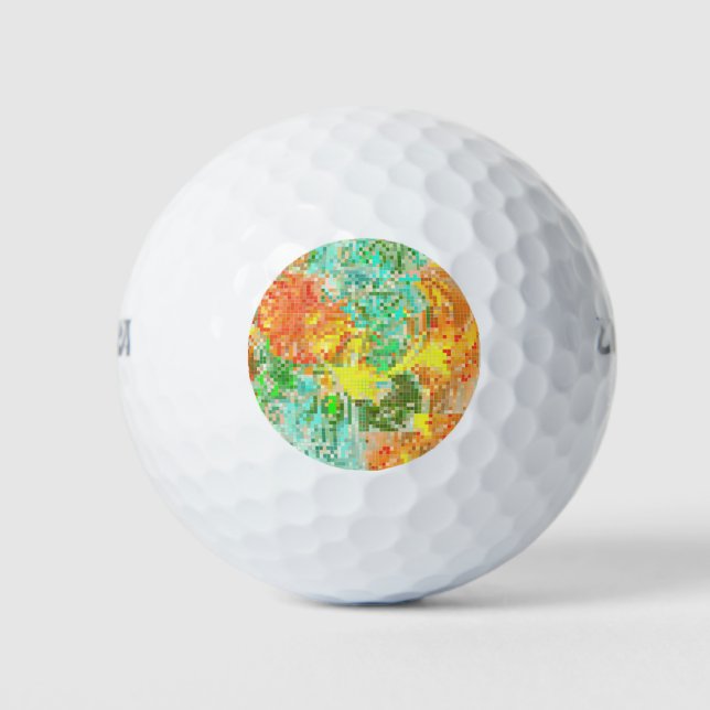 Balles De Golf Citrus (Devant)