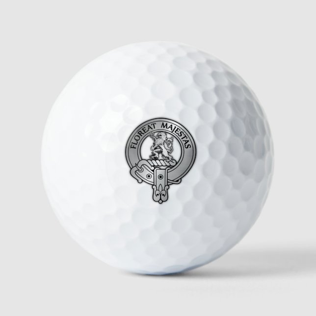 Balles De Golf Clan Brown Crest (Recto)