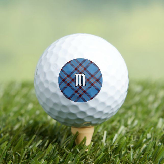 Balles De Golf Clan Elliot Ancienne Tartan Golf Balls (T-shirt Insitu)