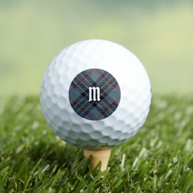 Balles De Golf Clan MacKay Blue Tartan (T-shirt Insitu)