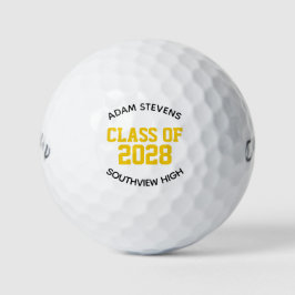 Balles De Golf Classe d'études supérieures en Varsity Classique N
