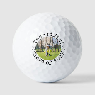 Balles De Golf Classe photo personnalisée de 2026 senior