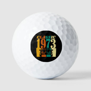 Balles De Golf Classic 1973 51e anniversaire