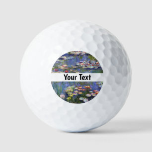 Balles De Golf Claude Monet - Nymphéas / Nénuphars