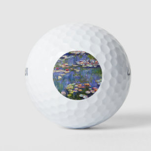 Balles De Golf Claude Monet - Nymphéas / Nénuphars