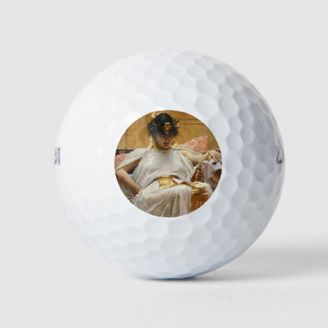 Balles De Golf Cléopâtre (Ancienne Reine Égyptienne) (Devant)