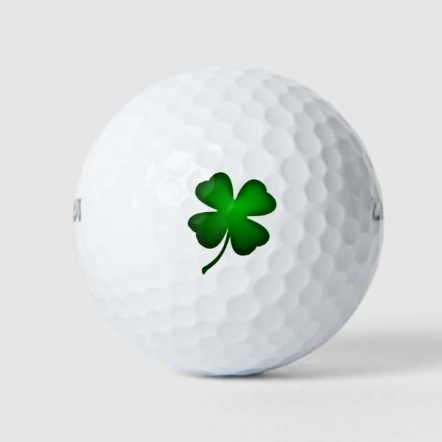 Balles De Golf Clover irlandais (Devant)