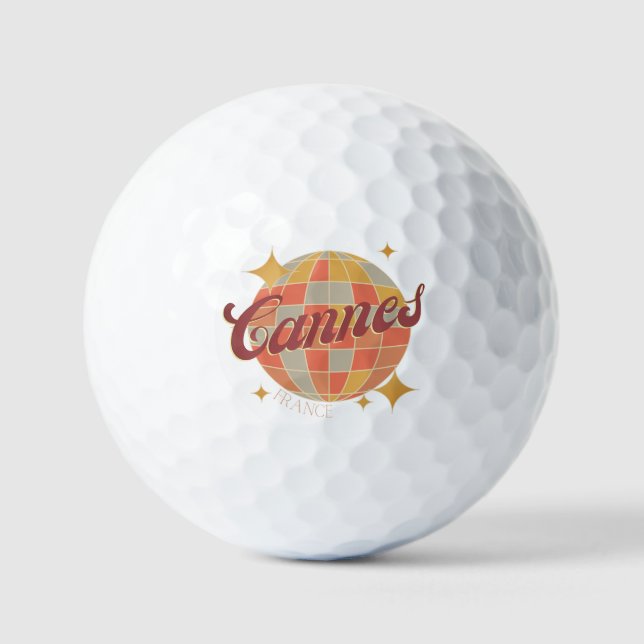 Balles De Golf Club de golf de Cannes France (Recto)