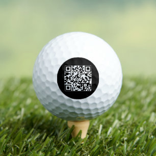 Balles De Golf Code QR personnalisé ou étiquette d'identification
