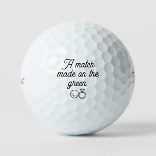 Balles De Golf 'Coffret de cadeaux de mariage 'Un mariage conclu