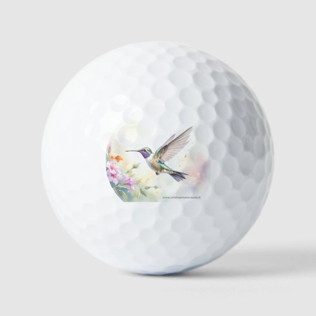 Balles De Golf Colibri (Recto)
