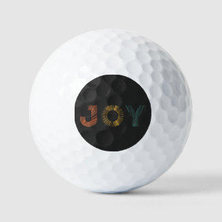 Balles De Golf Colorful Joy