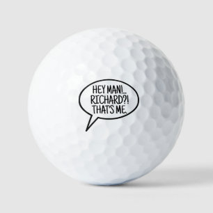 Balles De Golf Comique Balloon personnalisé Golfer seul Lost Ball