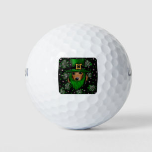 Balles De Golf Conception d'art St. Patty Doxie