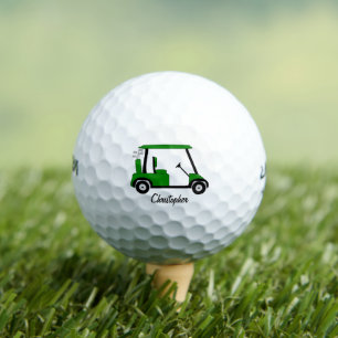 Balles De Golf Conception de buggy de golf vert