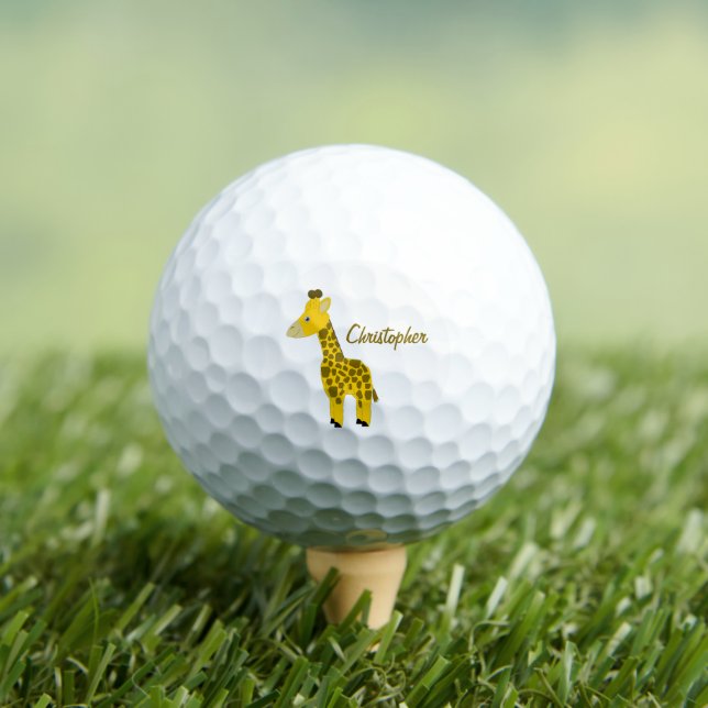 Balles De Golf Conception de girafe (T-shirt Insitu)