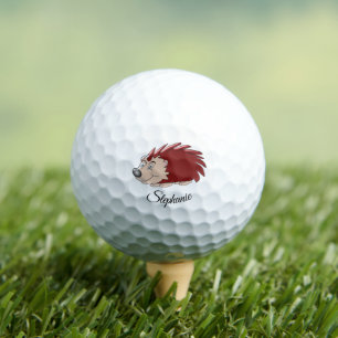 Balles De Golf Conception de hérisson personnalisée