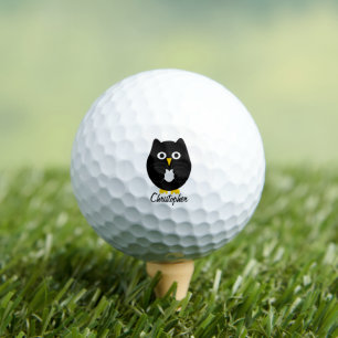 Balles De Golf Conception de la Chouette noire