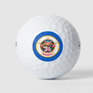 Balles De Golf Conception du drapeau de l'État du Minnesota