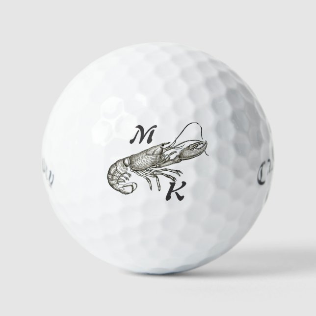 Balles De Golf Conception personnalisée de homard Callaway Golf B (Recto)
