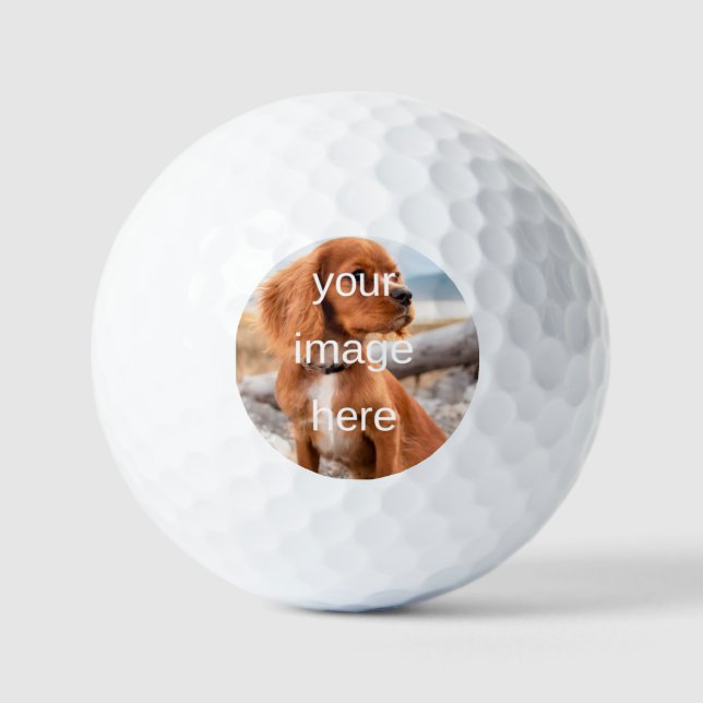 BALLES DE GOLF CONCEVEZ VOTRE PROPRE (Recto)