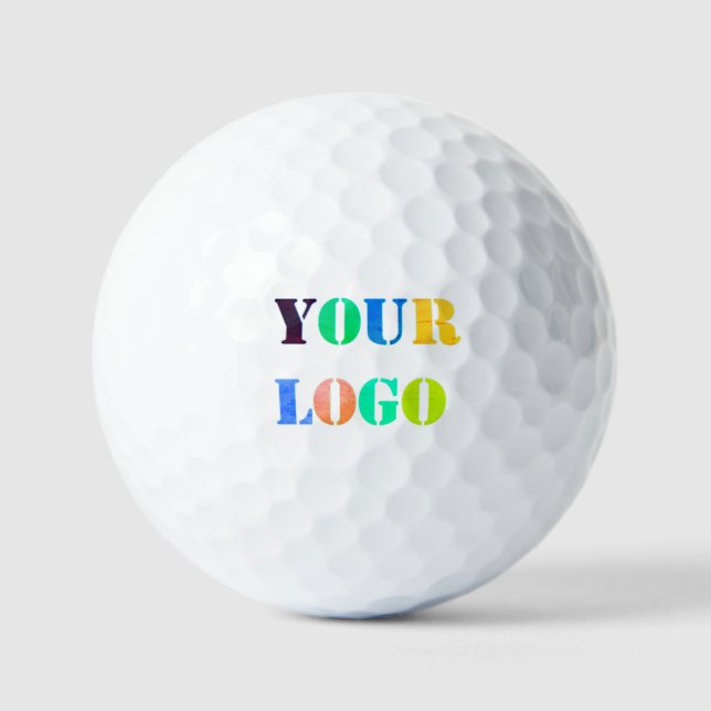 Balles De Golf Concevez votre propre entreprise Logo Stamps Golf  (Recto)