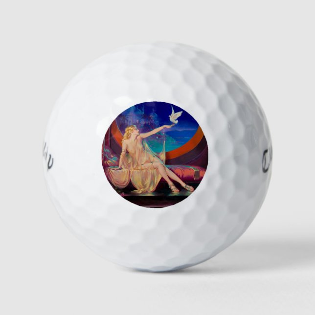 Balles De Golf Concubine de Sultana le sultan arabe 1925 (Devant)