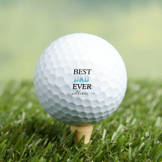 Balles De Golf Cool Meilleure Fête des pères papa jamais (T-shirt Insitu)