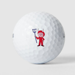 Balles De Golf Costume d'Halloween diabolique